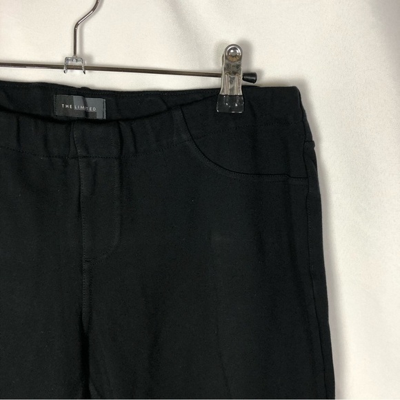 The Limited Black Pull On Skinny Leg Dress Pants M - Picture 3 of 3